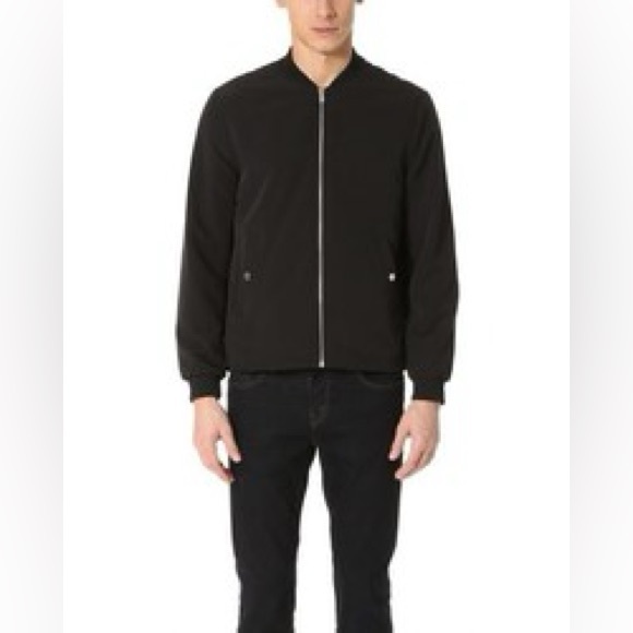 NWT $395 The Kooples men’sclassic Nylon Bomber jacket size XS